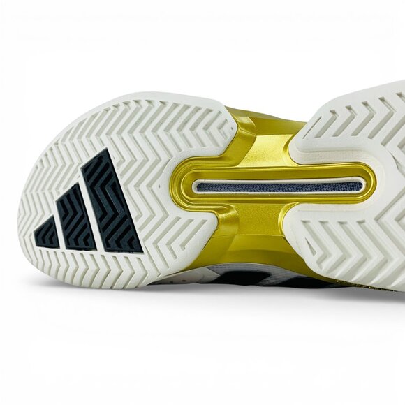 adidas Adizero Ubersonic 5 White Black Plum Men\'s Tennis Pickleball Shoes JQ3778 main image 7